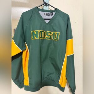 Vtg NDSU BISON Gear For Sports pullover w/ white mesh lining Mens Size Medium